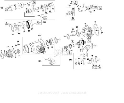 Dewalt D25263k Type 1 Parts Diagram For Gear Box Assembly