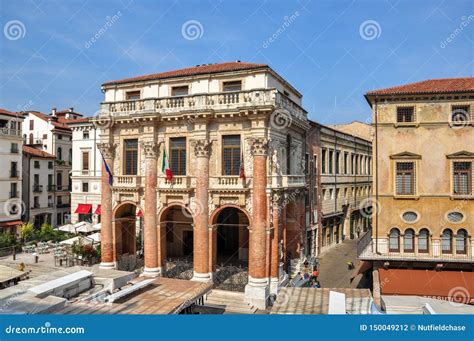 A View Of The Palazzo Del Capitaniato Or Loggia Del Capitaniato In