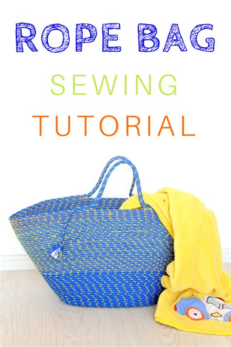 Rope Bag Free And Easy Sewing Tutorial For Beginners