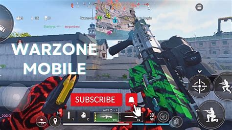 Warzone Mobile Gameplay Rebirth Map Android Youtube