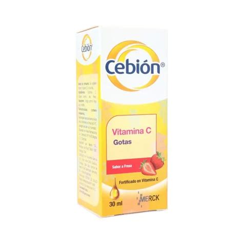 Cebion Gotas Fresa EcoFarmacias