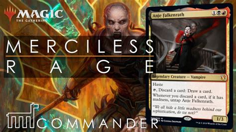 Commander 2019 Merciless Rage Deck Unboxing Mtg Youtube