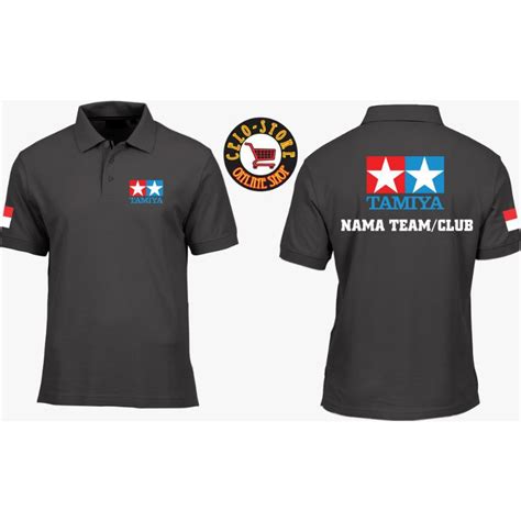 Free Tamiya Custom Polo Shirt Add Name Shopee Philippines