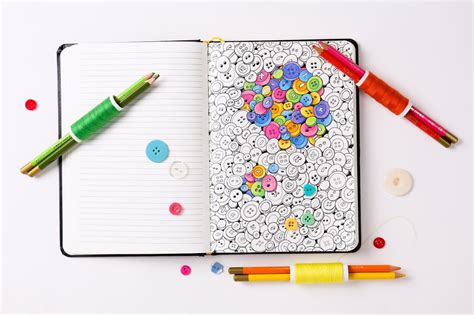 Colouring Notebook - COLOUR WITH CLAIRE