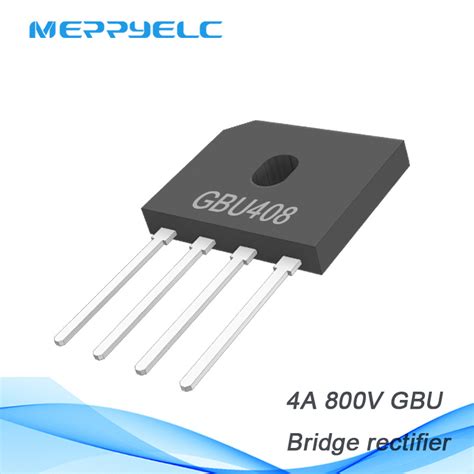 GBU408 4A 800V Bridge Rectifier GBU410 rectifier diode GBU406 bridge ...