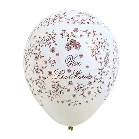 Ballon Vive Les Mari S Petites Roses Vendu Par Cdiscount Maison