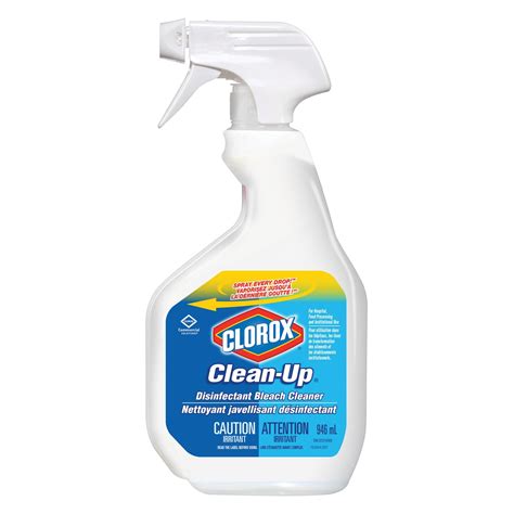 Clorox Clean Up Disinfectant Rtu Bleach Cleaner 946 Ml Grand And Toy