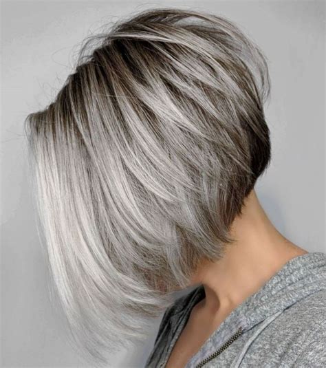 60 Best Short Bob Haircuts and Hairstyles for Women | Hair styles, Grey ...