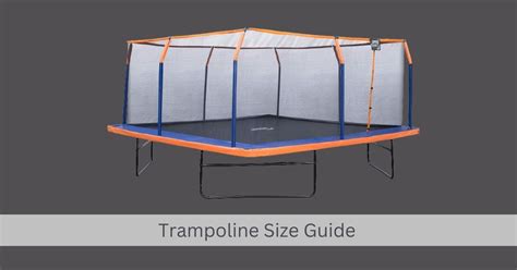 Trampoline Size Guide Ultimate Trampoline Size Guide Machrus Usa