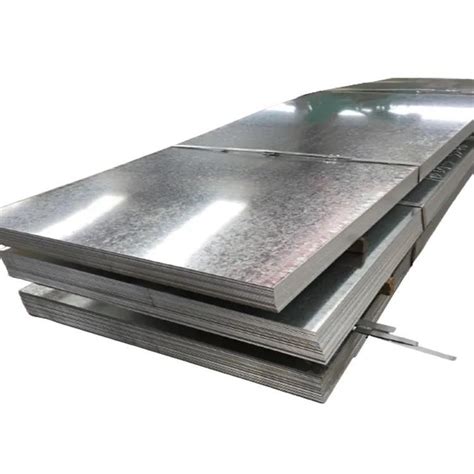 Galvanized Steel Sheet Plate ASTM Dx51d Hot Dipped SGCC Z275 1 2mm