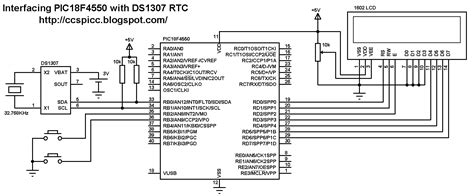 Real Time Clock With Pic F And Ds Rtc