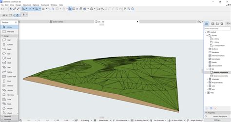 How To Use ArchiCADs Mesh Tool