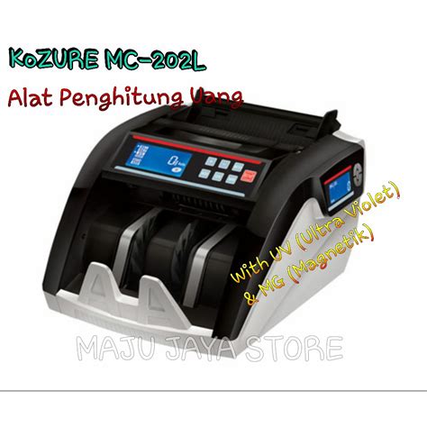 Jual MESIN PENGHITUNG HITUNG UANG KOZURE MC 202 L Indonesia Shopee