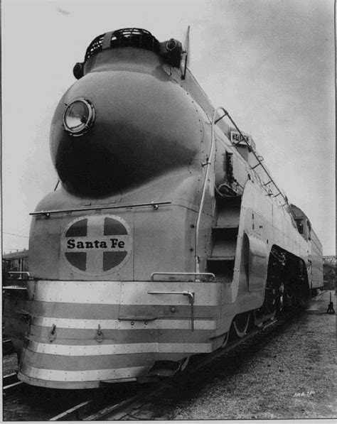 Santa Fe Blue Goose 3400 Steam Locomotive Locomotive Train