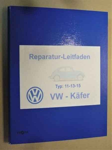 VW Käfer Reparaturanleitung Werkstatthandbuch im Ordner Classic Oldtimer