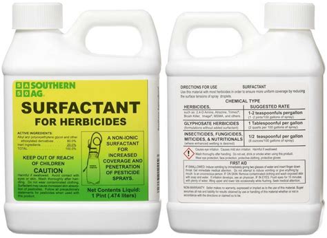 Southern Ag Surfactant For Herbicides Non Ionic Oz Pint Ebay