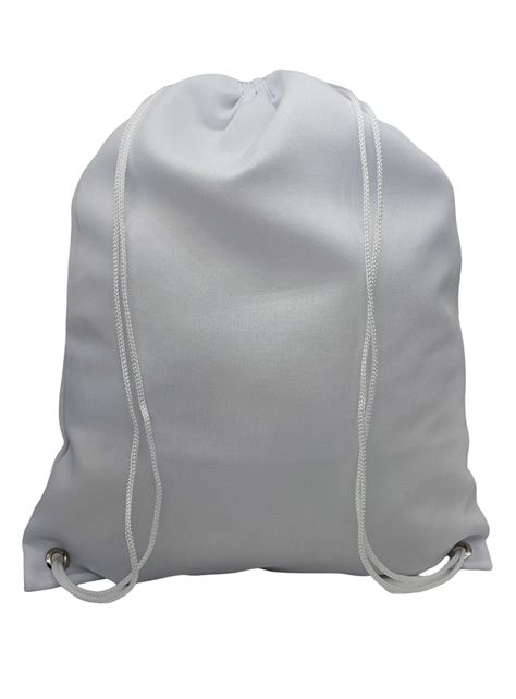 Mochila Branca Esportiva Para Sublima O Adulta G Cyber Suprimentos