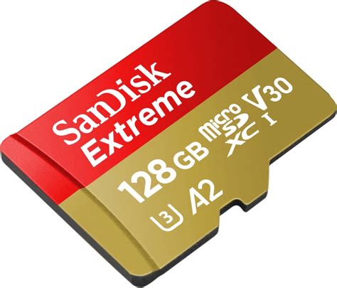 Карта памяти SanDisk Extreme microSDXC 128GB UHS-I U3 (SDSQXAA-128G ...