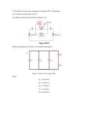 EJERCICIO 7 CÁPITULO 28 SERWAY pdf 7 Considere el circuito que se