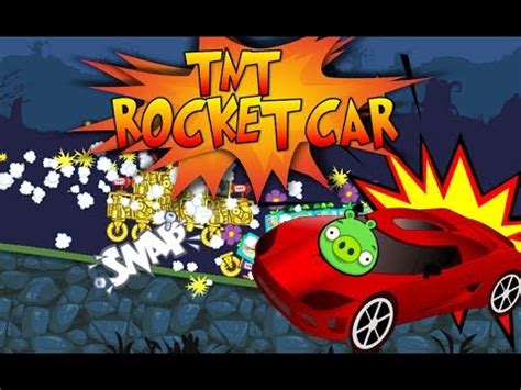 Tnt Rocket Car Bad Piggies Inventions Youtube