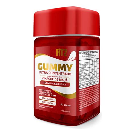 Gummy Fit2 Ultra Concentrado Suplemento Alimentar Em Goma Shopee Brasil