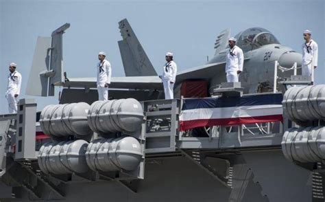 Uss Gerald R Ford El Portaaviones Nuclear Más Poderoso Y Moderno De Estados Unidos Fue