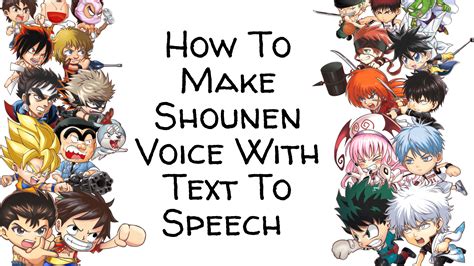 Update More Than Anime Voice Text To Speech Best In Coedo Vn