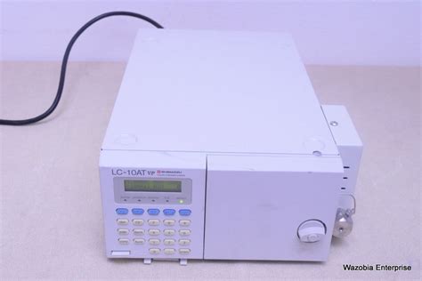 Shimadzu Lc At Vp Liquid Chromagraph Hplc Pump Flow