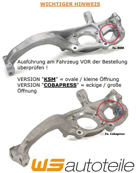 Aic Achsschenkel Ksm F R Audi A B A T F Q Rb Vorne Rechts