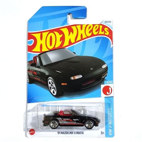 MAZDA HOT WHEELS Hitam 風火輪 馬自達 MX Miata 黑色 E 蝦皮購物