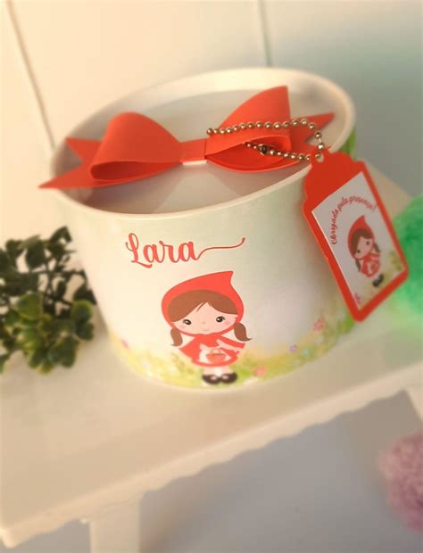 Lembrancinha Personalizada para Festa Chapeuzinho Vermelho | Elo7