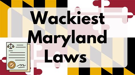 Wackiest Maryland Laws – Poolesville Seniors