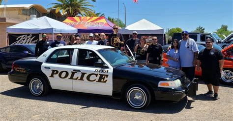 Tucson Police Debut Lowrider Police Cruiser At Car Show