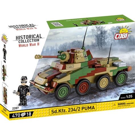 COBI Historical Collection World War II Sd Kfz 234 2 Puma COBI 2287