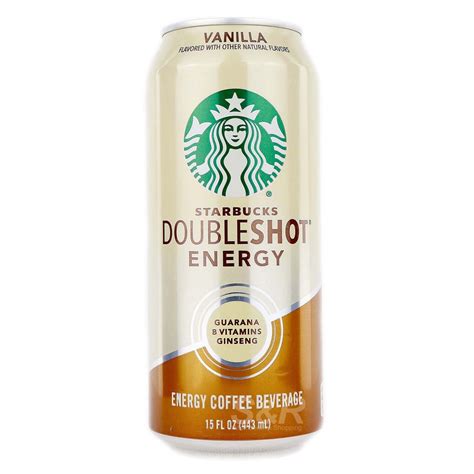 Starbucks Double Shot Energy Vanilla Flavor Coffee Drink 443 Ml Shopee Philippines