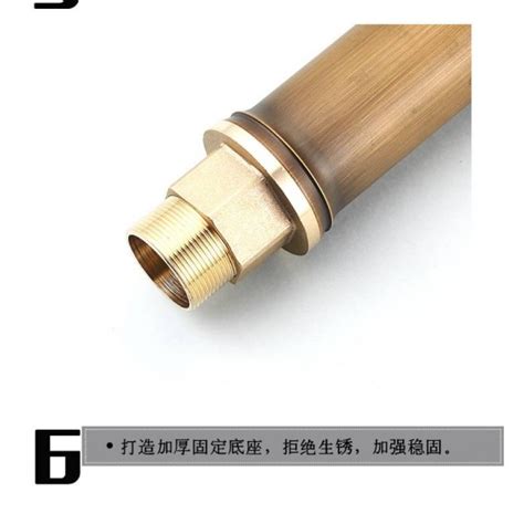 Luxury Antique Bronze Finish Faucet Copper European Style Mixer Taps Cold And Hot Double Open