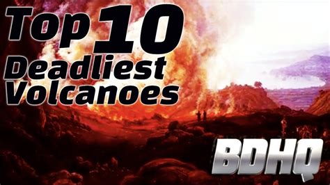 Top 10 Deadliest Volcanic Eruptions Youtube