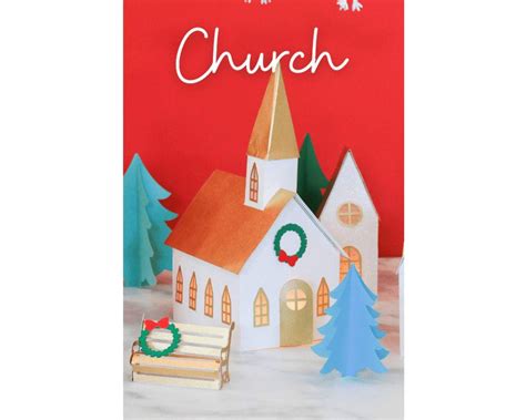 D Christmas Village Svg Bundle Set Of D Svg Pdf Etsy Australia