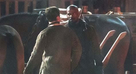 Jamie Foxx Starts Filming Robin Hood Origins With Taron Egerton