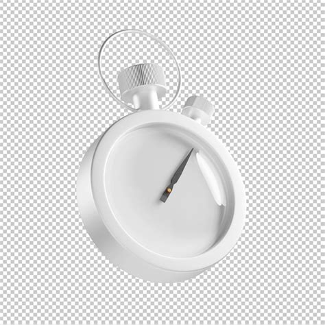 Cronómetro 3d ilustración Archivo PSD Premium