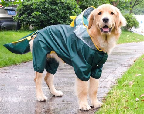 Large Dog Raincoat, Large Dog Rain Jacket, Big Dog Rain Clothes ...