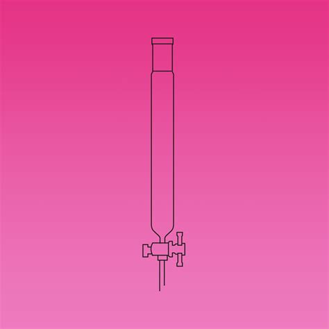 Chromatography Column Heavy Wall Ptfe Stopcock For Flash