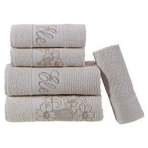 Jogo De Toalhas De Banho Peças Algodão Plaza Nude Leroy Merlin