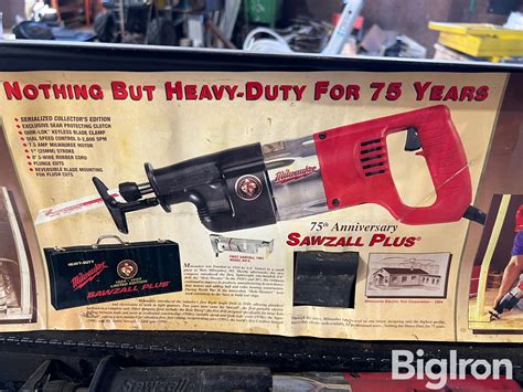 Milwaukee 75th Anniversary Collectors Edition Sawzall Plus 6518 75