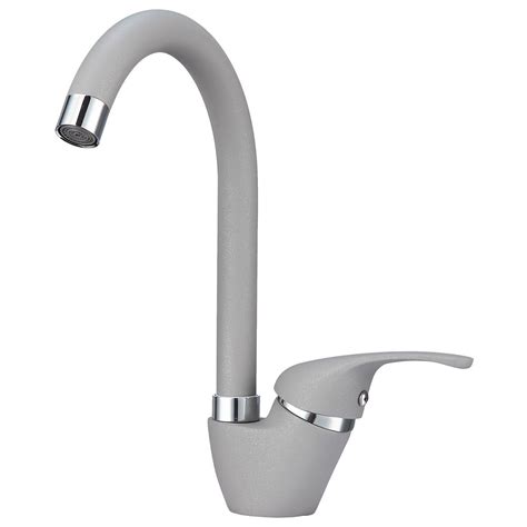Смеситель для кухни Granula GR-1024 Алюминиум купить в СПб