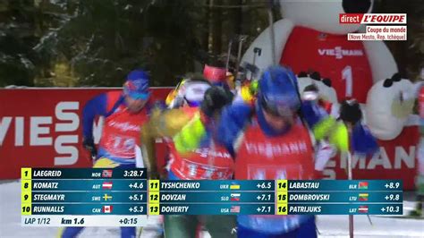 Biathlon Replay Relais Hommes De Nove Mesto Vid O Dailymotion