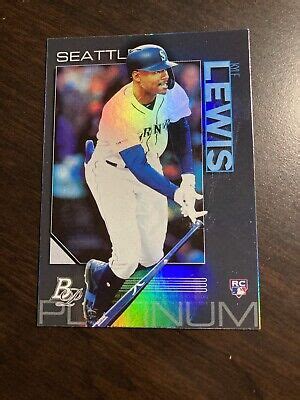 Bowman Platinum Kyle Lewis Rookie Card Ebay