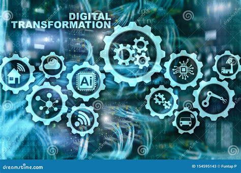 Digital Transformation Concept Of Digitalization Of Technology Business