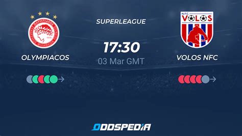 Olympiacos Vs Volos Nfc Predictions Odds Live Score Stats