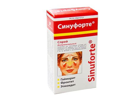 Синуфорте – аналоги и заменители